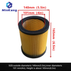 Yellow 91096424 Replacement Cartridge Vacuum HEPA Filter for PARKSIDE 91105505 PNTS 1400 H4 IAN 322475 vacuum cleaner