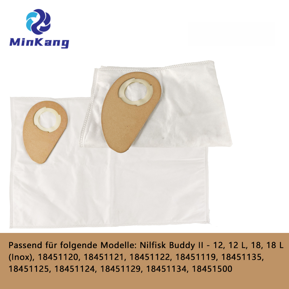 Dust bag for Buddy II - 12 / 18 / 12L / 18L STAINLESS Vacuum Cleaner ， Non-Woven Fabrics