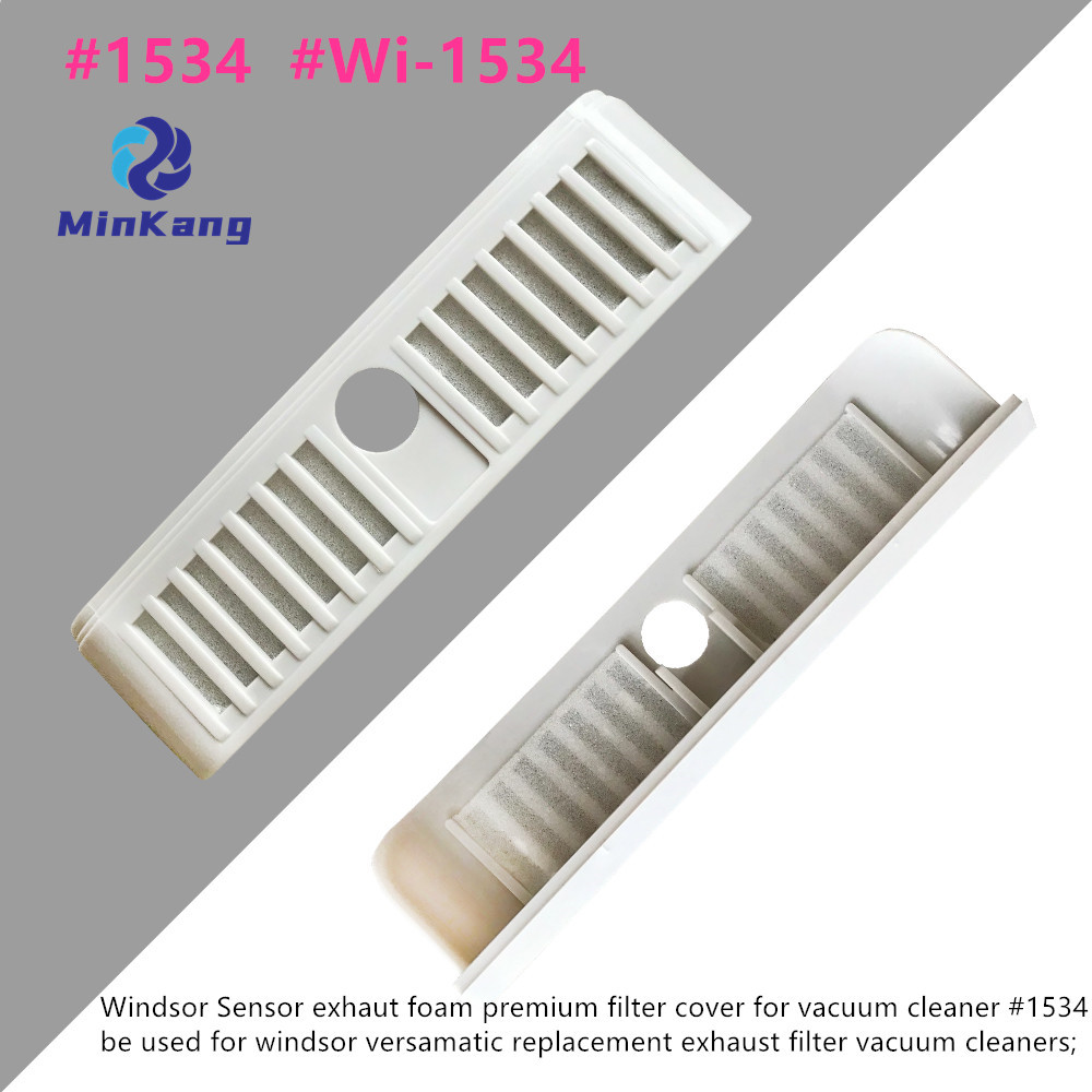 #1534 #Wi-1534 Replacement Exhaust foam Housing Cover filter and cleaning brush for Windsor Versamatic Upright Vacuum Cleaner 