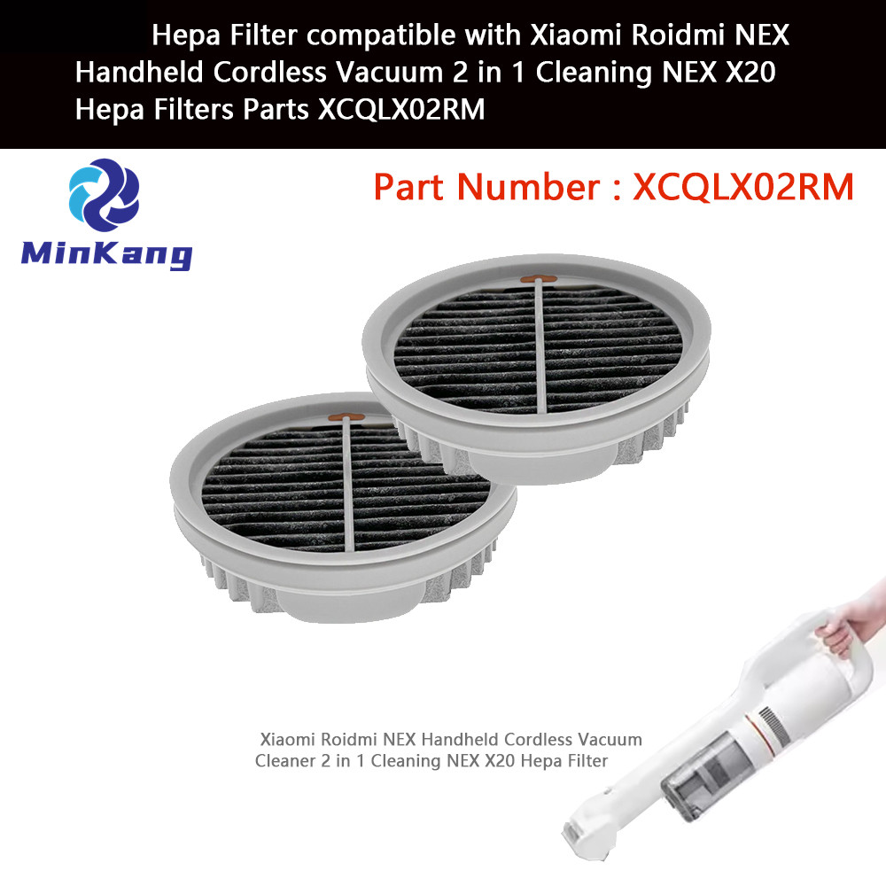 Hepa Filter for Xiaomi Roidmi NEX Handheld Cordless Vacuum 2 in 1 Cleaning Parts XCQLX02RM