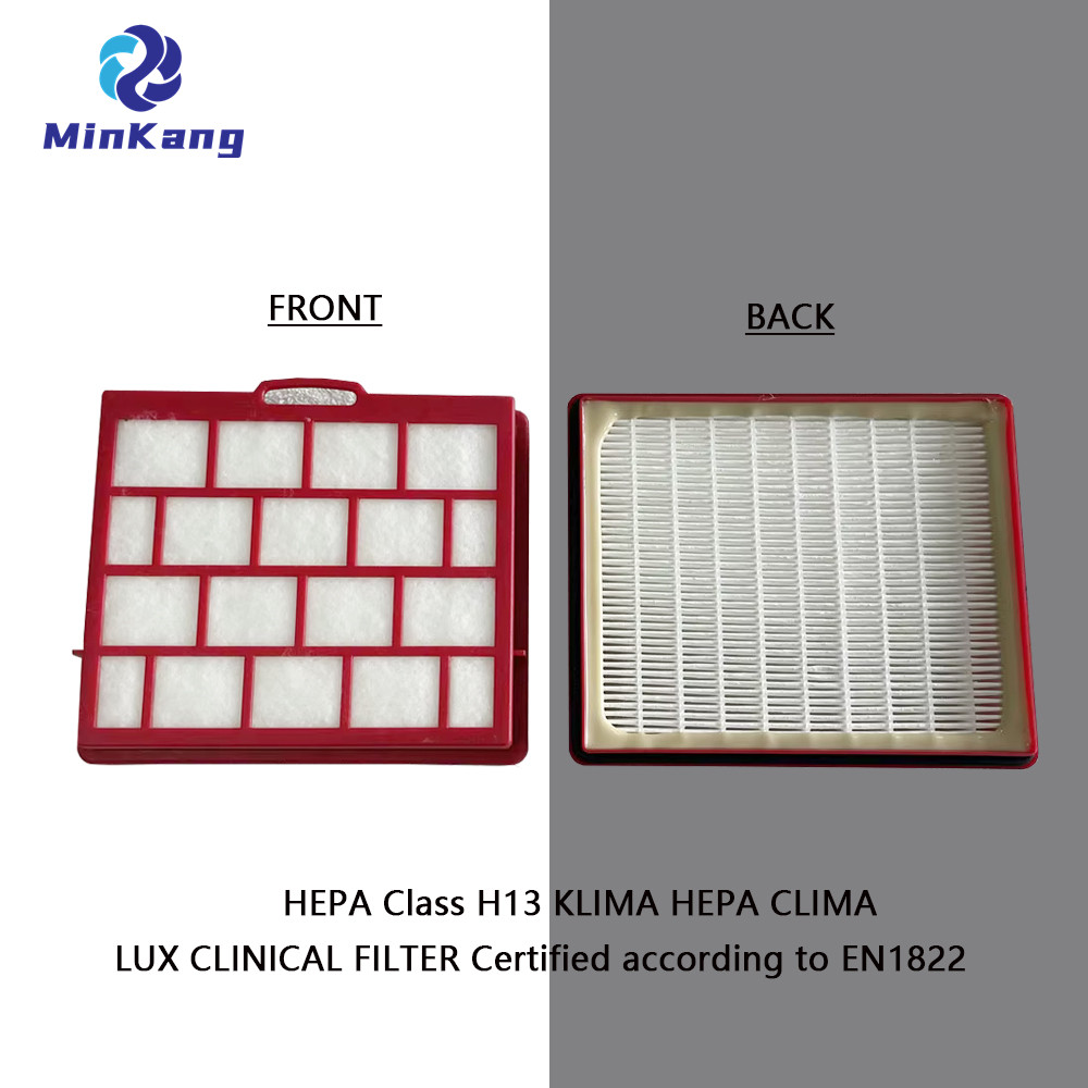 Red Vacuum Cleaner LUX CLINICAL FILTER HEPA Class H13 KLIMA HEPA CLIMA for ELECTROLUX