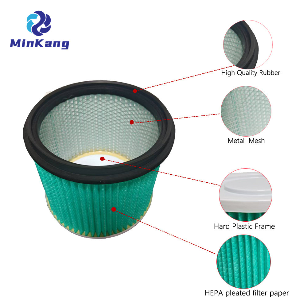 Reusable MOD. KVAG-1145 HEPA CARTRIDGE FILTER for King wet or dry pickup 5-10 Gallons vacuum cleaner parts