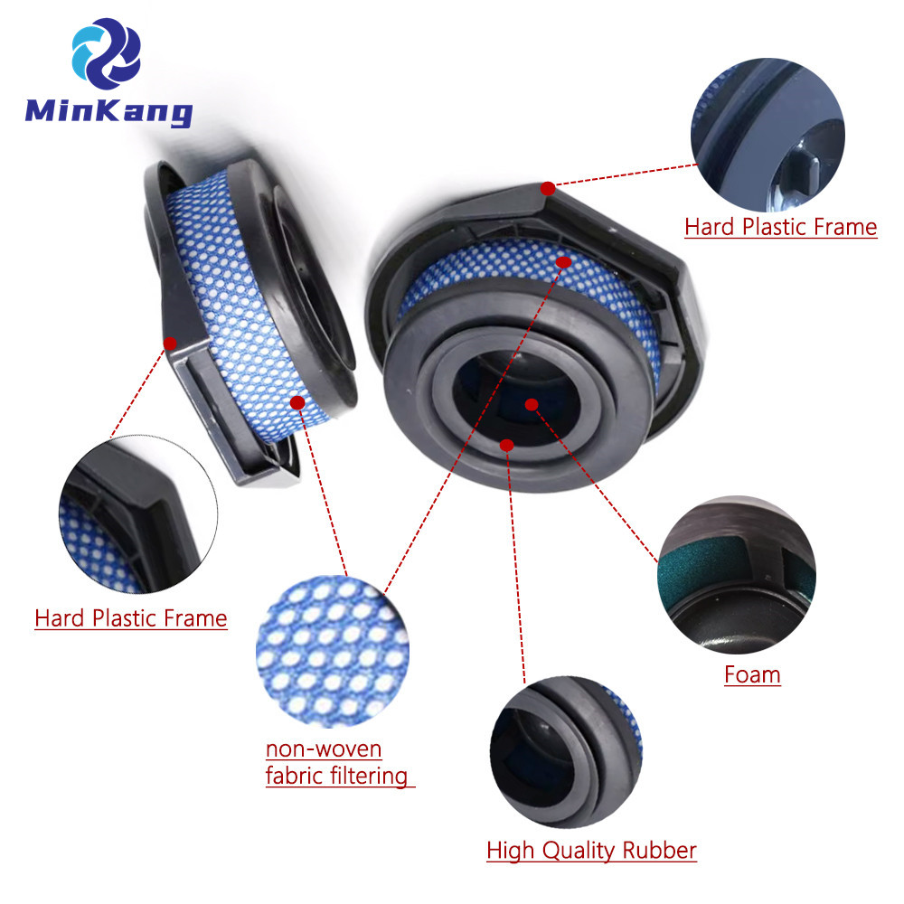 HEPA Filter Dust Filter Handheld Vacuum Cleaner Replacement Accessories for Puppyoo D531 D-532 D-535 Spare Parts