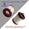 Vacuum HEPA filter for Sanitaire DCF-3 Washable Dust Cup Filter 68903 SC5745, SC5845 Series Upright Vacuums