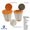  #VF8000 Replacement Pleated HEPA Filter for RIDGID Most 5-16 Gallon Wet Dry vacuum cleaner 