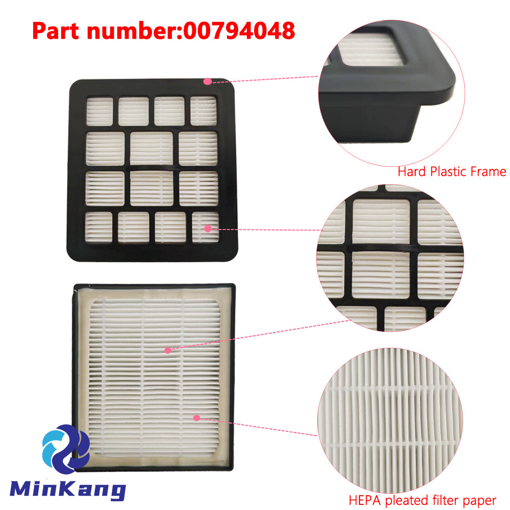 Output HEPA Filter ZVCA335X (A6012014012.0) 00794048 for Zelmer Vacuum Cleaner 