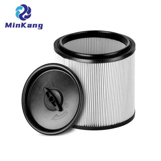 CARTRIDGE vacuum HEPA FILTER for CHANNELLOCK 5 GALLON AND LARGER WET/DRY vacuums（White）