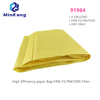  High Efficiency paper Bag FINE FILTRATION Filter for Shop vac 4 GALLONS DRY ONLY vacuums（yellow）