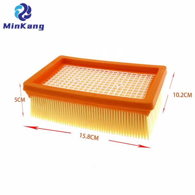 Part No.#2.863-005.0 Flat-Pleated HEPA Filter for Karcher MV4 MV5 MV6 wet and dry vacuum cleaner parts 