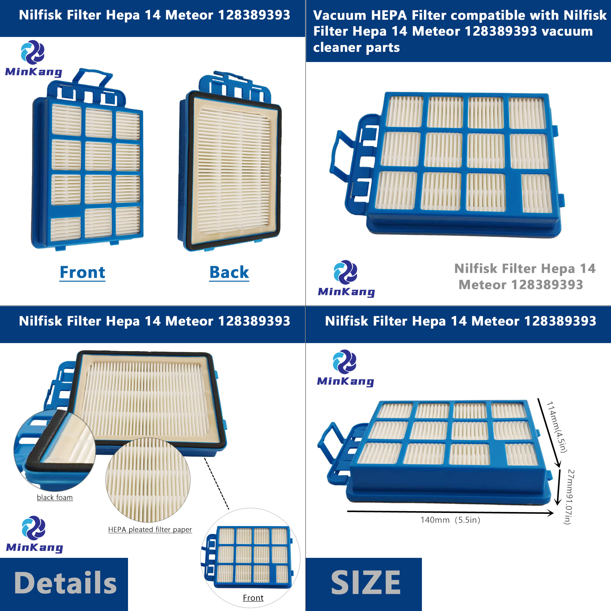 Nilfisk Hepa 14 Filter