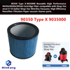90350 Type X 9035000 Reusable High Performance 90350/90304/90344 Cartridge Filter for Shop-Vac most 4-16 Gallon Wet/Dry Vacuums