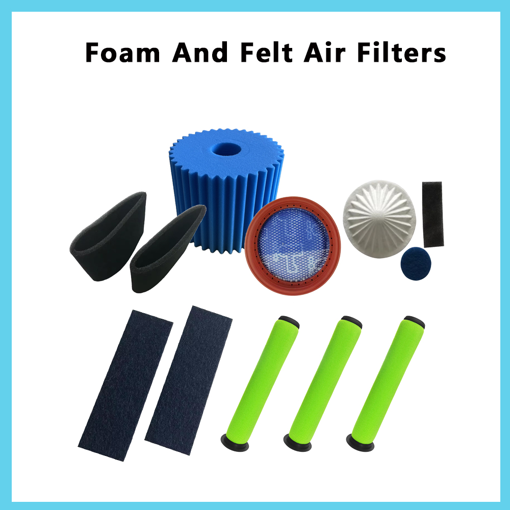 Foam And Felt Air Filters