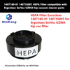  1407160-01 140716001 HEPA Filter for Ergoclean SerVac UZ964 hip vacuum cleaner parts