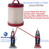 Vacuum HEPA filter for Sanitaire DCF-3 Washable Dust Cup Filter 68903 SC5745, SC5845 Series Upright Vacuums