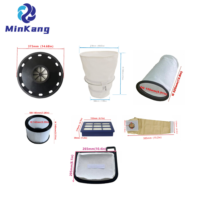 Replacement Main filter dust COTTON bags for Nilfisk commercial Vacuums HEPA filter