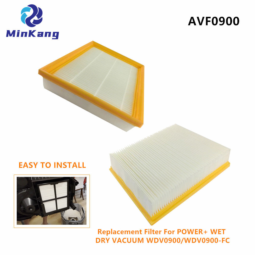 Replacement pleated paper vacuum cleaner HEPA Filter for EGO POWER+ CLEANING WET DRY VACUUM WDV0900/WDV0900-FC