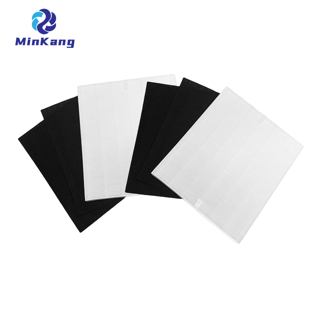 Minkang HEPA Filter Carbon Pre Filter for Coway Mighty Air Purifier AP-1512HH AP-1518R Airmega 200M