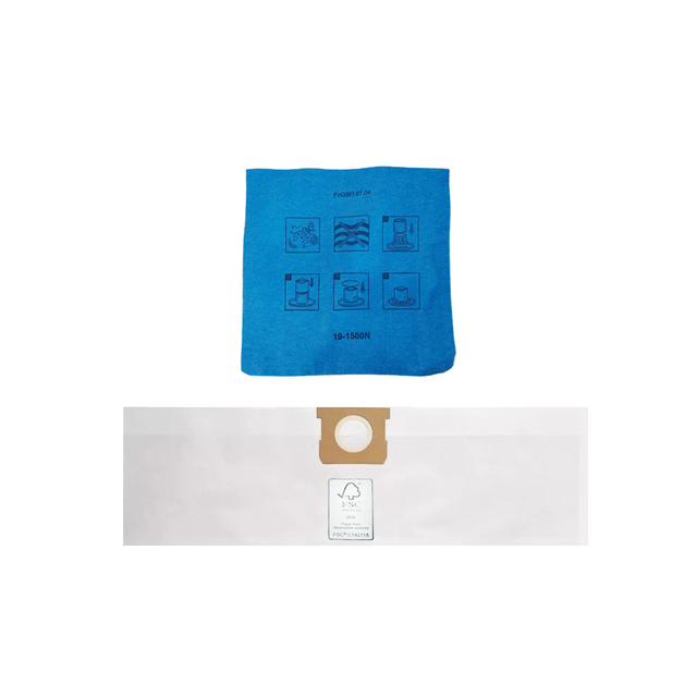 Vacuum DUST FILTER BAG and non-woven REUSABLE FILTER for Stanley and PorterCable 4 Gallon 