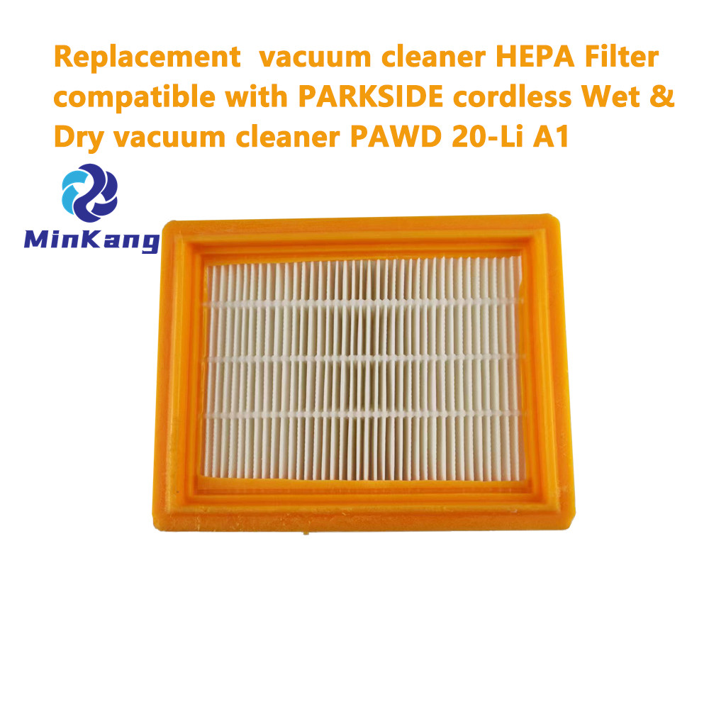 Replacement vacuum cleaner HEPA Filter for PARKSIDE cordless Wet & Dry vacuum cleaner PAWD 20-Li A1