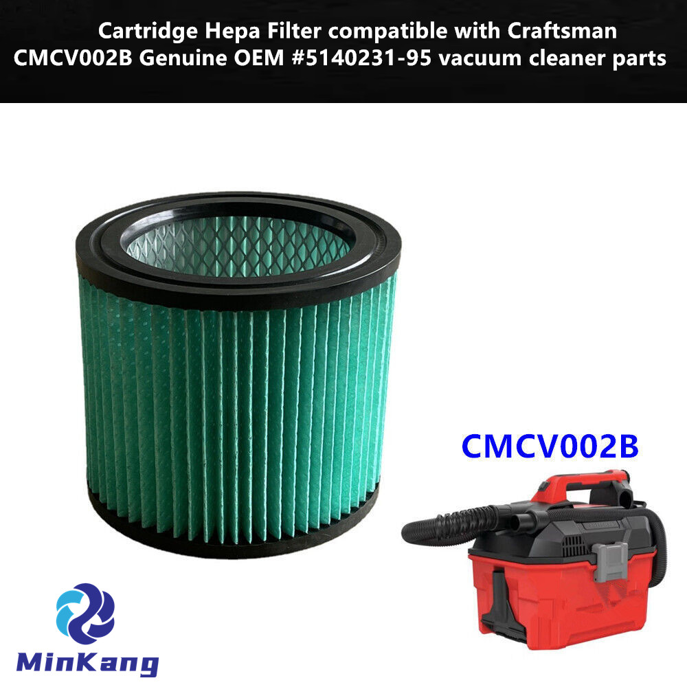 Cartridge Hepa Filter for Craftsman CMCV002B Genuiné OEM#5140231-95 vacuum cleaner parts