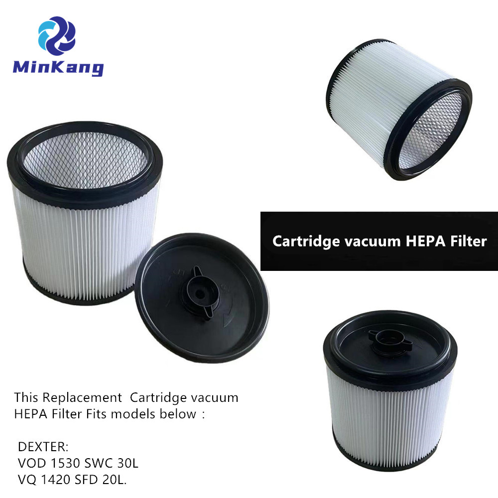 Cartridge vacuum HEPA Filter for Parkside PNTS 1250 1300,RYOBI RVC-1220I-G vacuum cleaner parts 