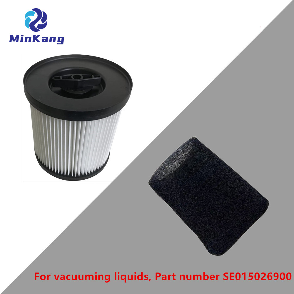 Foam filter and cartridge vacuum HEPA filter for STlHL SE 33 wet dry vacuum cleaner parts for vacuum liquids SE015026900