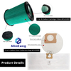  Dust Collection Bag and filter replacement For WORKSHOP WS050IWM WS09I5VA Wet/Dry Vacuum Cleaner 
