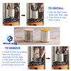  #VF8000 Replacement Pleated HEPA Filter for RIDGID Most 5-16 Gallon Wet Dry vacuum cleaner 