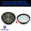  Non-woven dust bag and HEPA Filter for Nilfisk CLARKE SALTIX 10 Vacuum Cleaner 