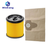 paper bag and pleated filter cartridge with lid for Parkside Wet & Dry Vacuum Cleaner PNTS 1300 D3