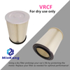 VRCF STANDARD CARTRIDGE Dry FILTER for most Ridgid wet/dry vacs 9 gallons or larger vacuums