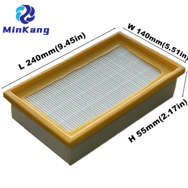 Replacement Flat-Pleated HEPA Dust Filter for MisterVac MV855 air clean filter vacuum clean parts