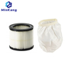 Cartridge vacuum HEPA Filter and non-woven Cloth Filter Dust Bag for CRAFTSMAN Wet/Dry and Most Shop Vac