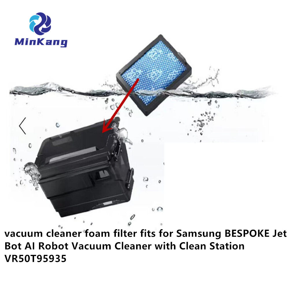 Blue Foam filter for Samsung BESPOKE Jet Bot AI Robot Vacuum Cleaner with Clean Station VR50T95935