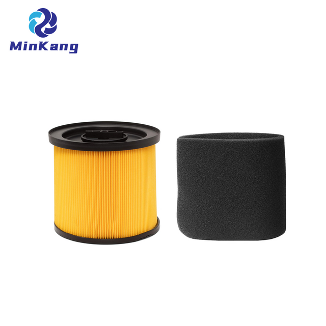 Cartridge vacuum HEPA Filter with Locking Lid, Foam Filter, Wet Filter for Parkside Lidl Wet and Dry Vacuum Cleaner 