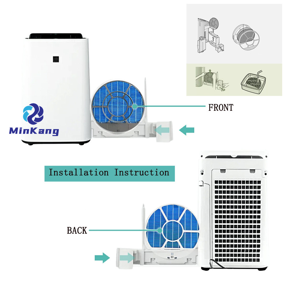 FZ-AG01K1 Plastic Housing Frame Purifier Humidification HEPA Filter FZ-Y80MF for SHARP KC-B40 air Purifier Accessories