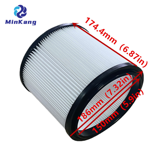 RAKVACFW2030 Washable Cartridge Vacuum HEPA Filter for RYOBI AEG 20L&30L vacuum cleaner parts