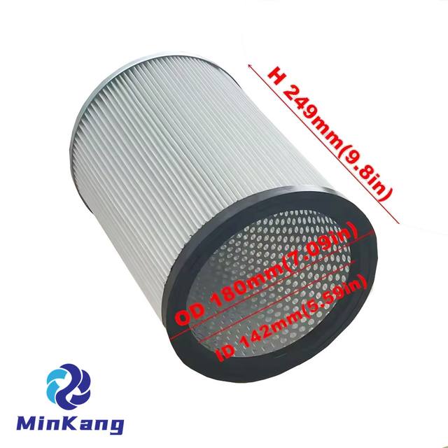 Cartridge replacement pleated paper Wet Dry HEPA Filter for KARCHER NT50 NT70 NT90 Series karcher vacuum cleaner