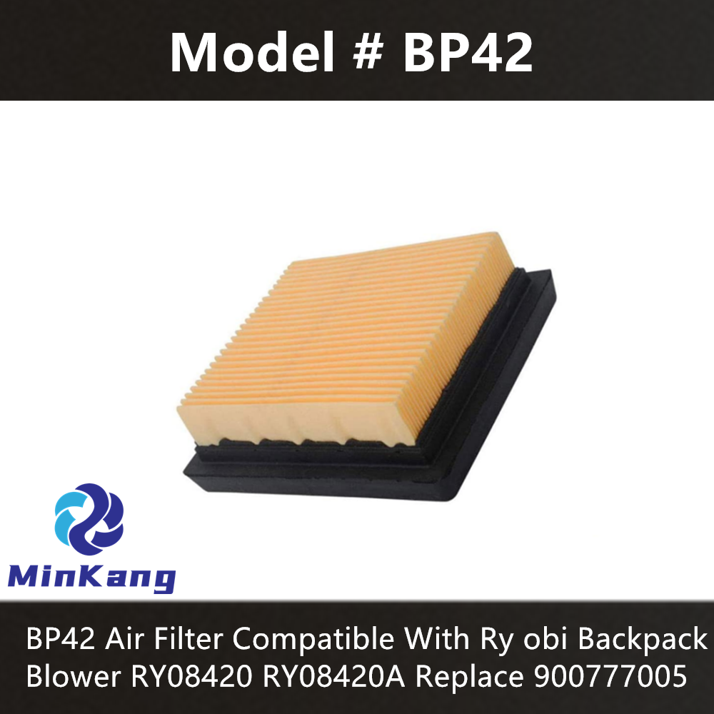 BP42 Air Filter for Ryobi Backpack Blower RY08420 RY08420A Replace 900777005 vacuum cleaner parts