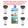 Washable HEPA FILTER for Vacmaster VSD1801 18V Swivel-Stick 2-in-1 STICK HAND vacuum cleaner