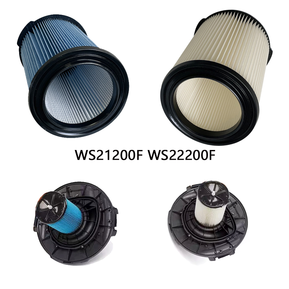 Replacement WS21200F WS22200F WS23200F WS24200F Vacuum Filter for Ridgid 3-20 Gallon Wet Dry