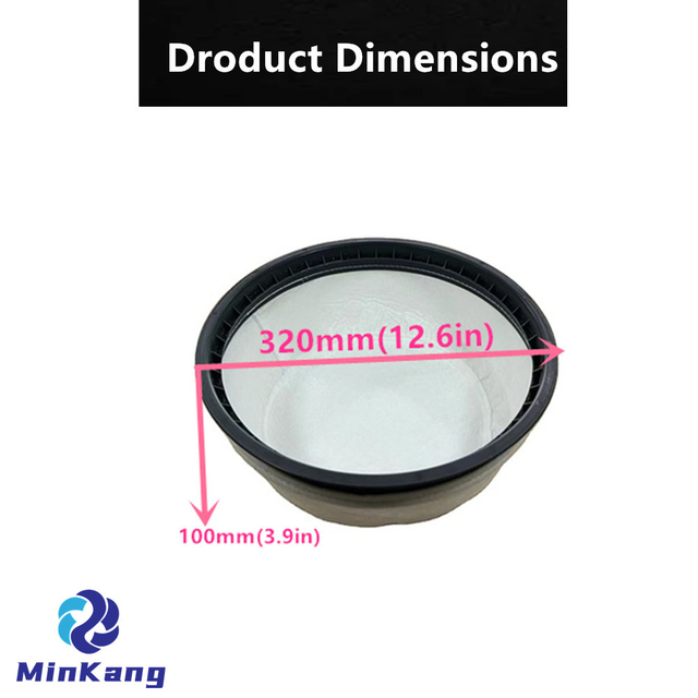 1471432500 Commercial Sack Main motor cotton Filter for Nilfisk VP300 series HEPA Canister Vacuum Cleaner parts included rubber ring