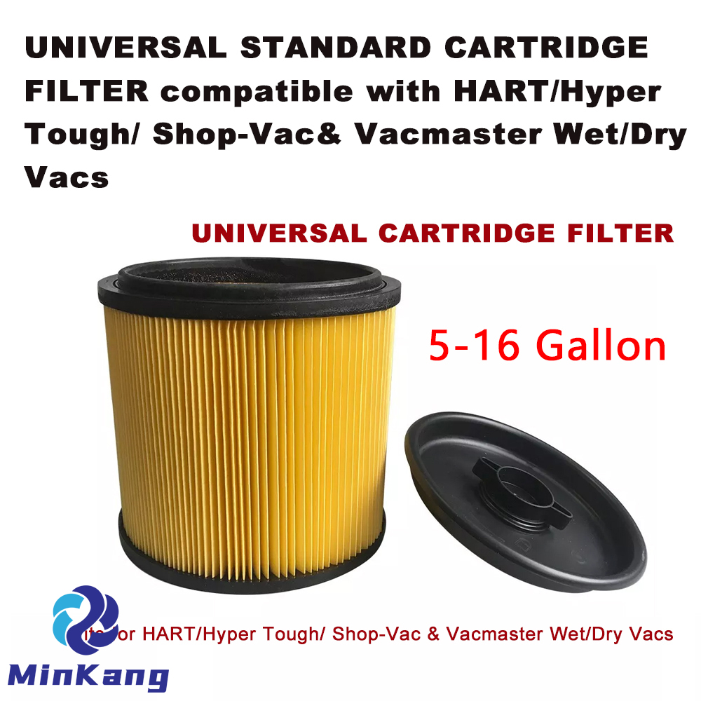 STANDARD CARTRIDGE vacuum filter For HART/Hyper Tough/ Shop-Vac& Vacmaster Wet/Dry Vacs