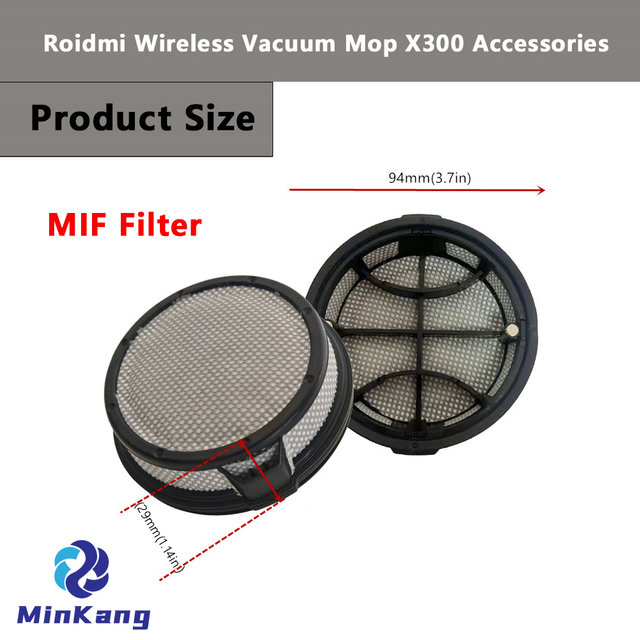 MIF vacuum cleaner filter replacement for Xiaomi Roidmi X300 Handheld Cordless 