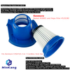Replace Basket #30003 and Hepa Filter #520280 for Kenmore STRATUS 2-in-1 Cordless Stick Vac