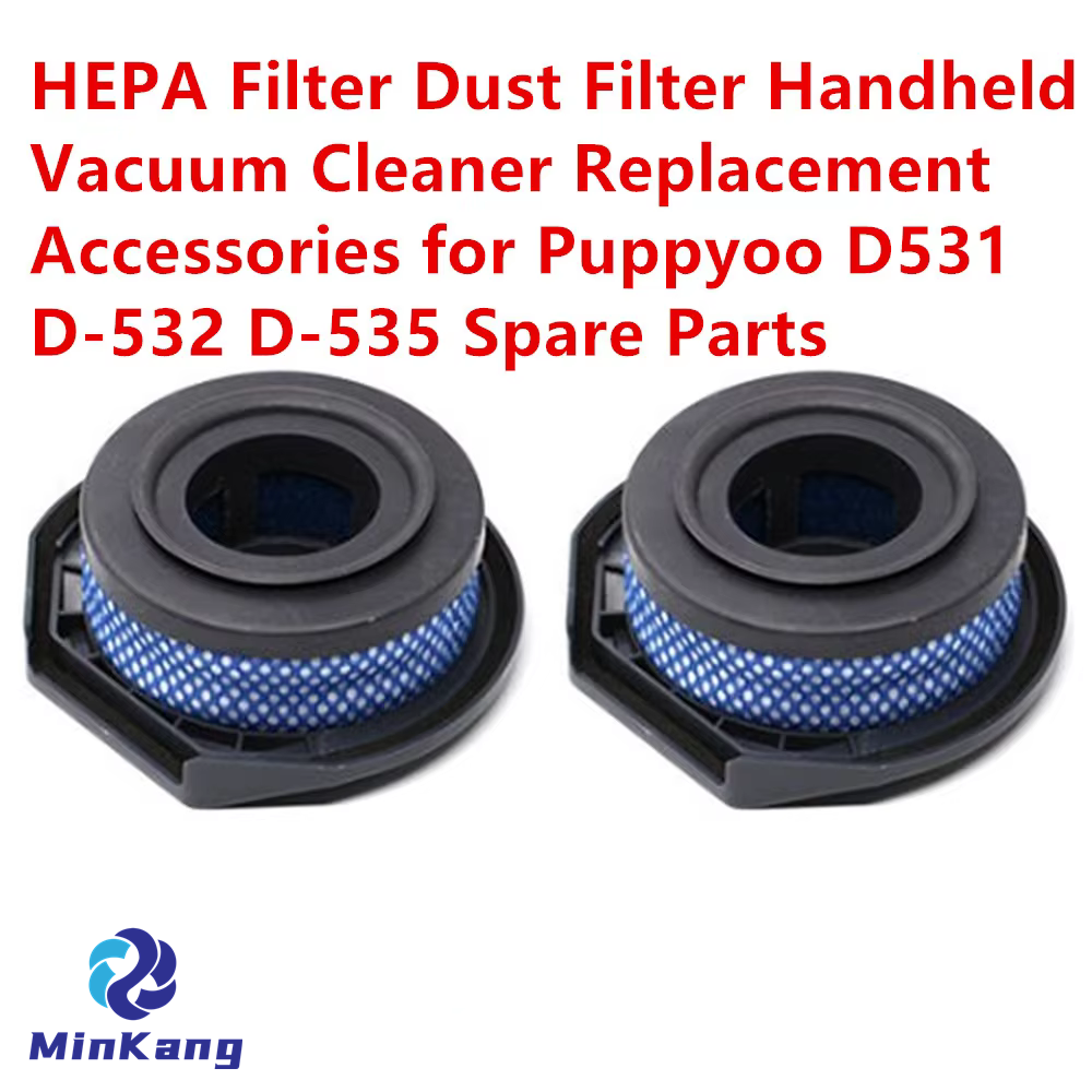 HEPA Filter Dust Filter Handheld Vacuum Cleaner Replacement Accessories for Puppyoo D531 D-532 D-535 Spare Parts