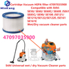 47097035900 Cartridge Vacuum HEPA filter for Stihl SE 85 C ，SE-62， SE 100， SE 90 Universal wet / dry Vacuum Cleaner parts