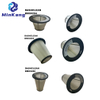 Cartridge conical pre-filters and HEPA filters Metal Mesh Replacement for Dashclean Industrial Dust Control vacuums