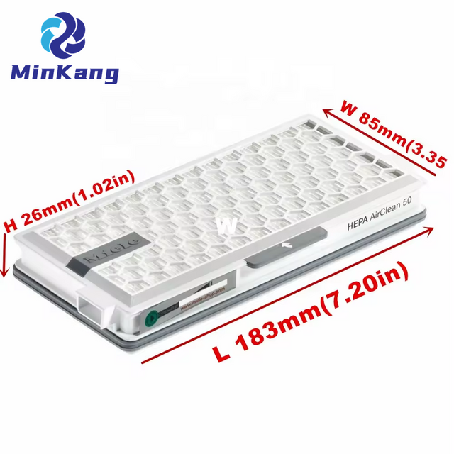 Replacement hepa filter For miele SF-HA 50 Hepa 13 Airclean 50 Filter For S4/S5/S6/S8 C1-C3 VACUUM CLEANER HEPA FILTER