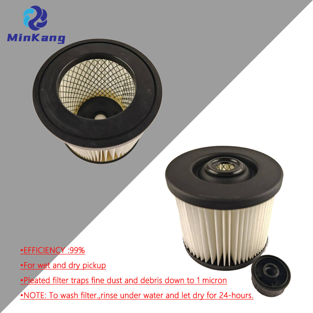 054-0291-8 Cartridge vacuum HEPA-like Fine Dust Pleated Filter for MAXIMUM 2OV MAX CORDLESS TOOLBOX WET/DRY VACUUM(054-0291-8)